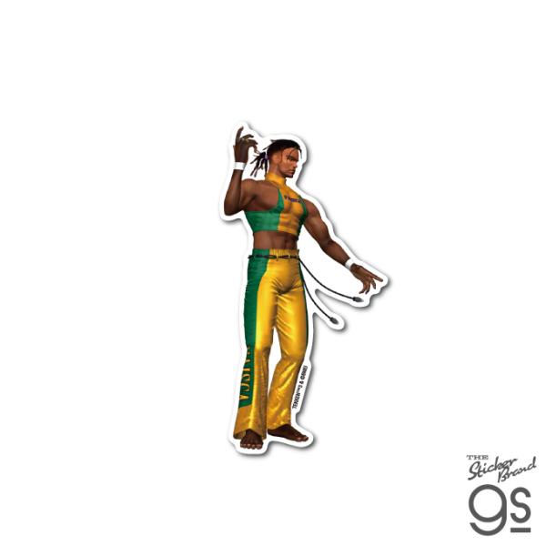 鉄拳レジェンドシリーズ ダイカットビニールステッカー エディ・ゴルド