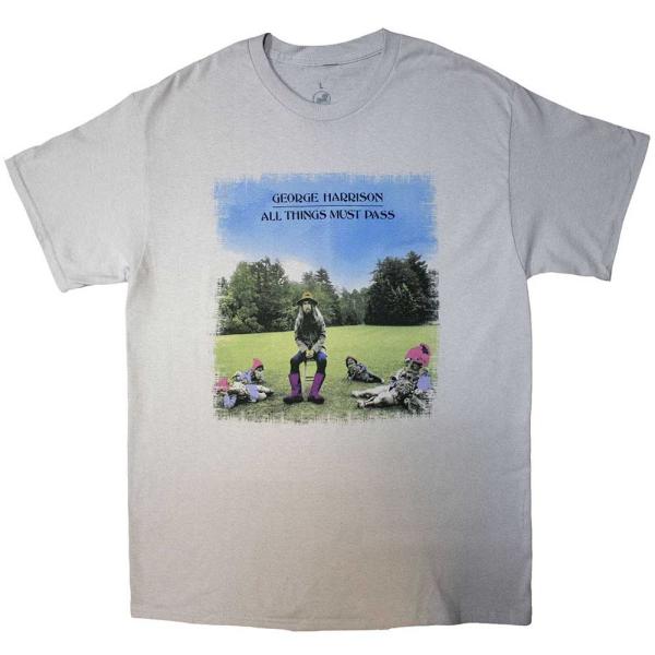 【公式新品】GEORGE HARRISON - ALL THINGS MUST PASS GREY ジョージハリスンTシャツ