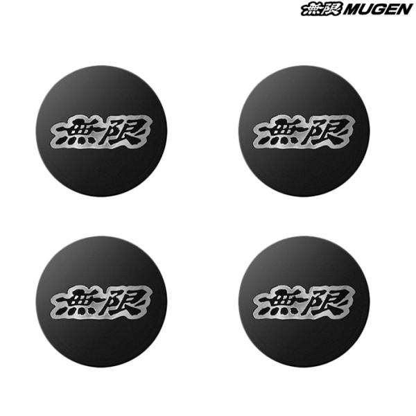 無限 ホイールセンターキャップ 無限 4個セット シビック タイプR FL5 mugen 42710-XNRC-00S0-SV