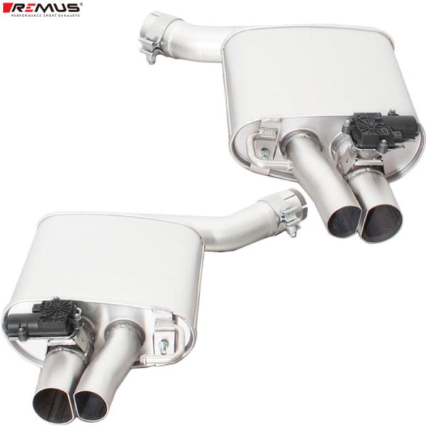 レムス マフラー RS7 4.0 V8 スポーツバック 4GCRDC　REMUS マフラー 正規品 送料無料(北海道・沖縄・離島除く)