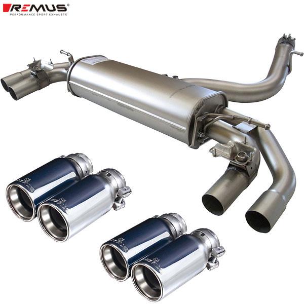 レムス マフラー S3 (8V) スポーツバック 8VDJHF フェイスリフト REMUS マフラー 正規品 0046 05R テールセット