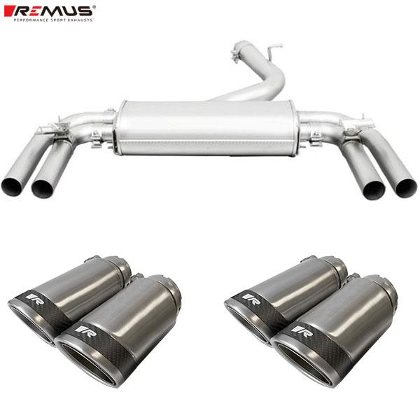 レムス マフラー S3 (8V) セダン 8VDJHL フェイスリフト REMUS マフラー 正規品 0046 83CSR テールセット