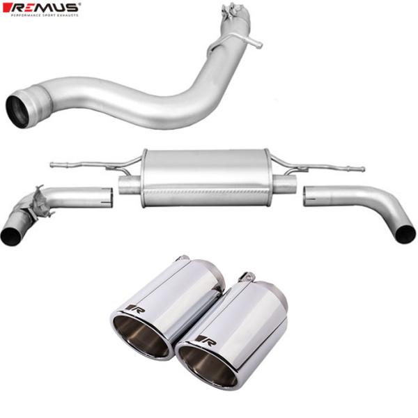 レムス マフラー TTクーペ/ロードスター FVCHHF 2.0TFSI クワトロ用 S-Line可　REMUS マフラー 正規品 送料無料(北海道・沖縄・離島