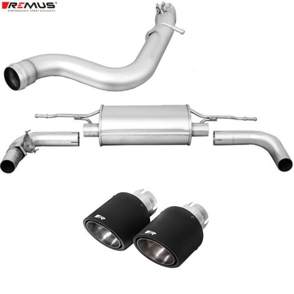 レムス マフラー TTクーペ/ロードスター FVCHHF 2.0TFSI クワトロ用 S-Line可　REMUS マフラー 正規品 送料無料(北海道・沖縄・離島