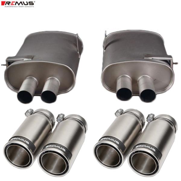 レムス マフラー E90 M3セダン VA40 REMUS マフラー 正規品 0046 83CR テールセット