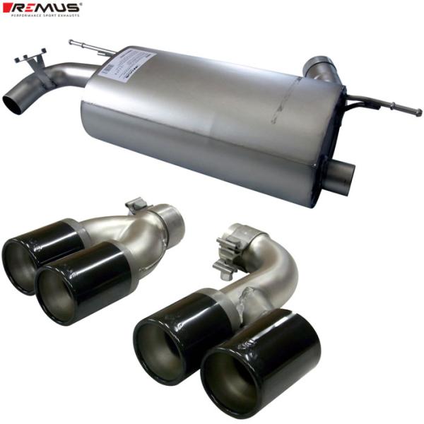レムス マフラー F30/F31 320i 3B20 N20エンジン用 REMUS マフラー 正規品 086012 1604B