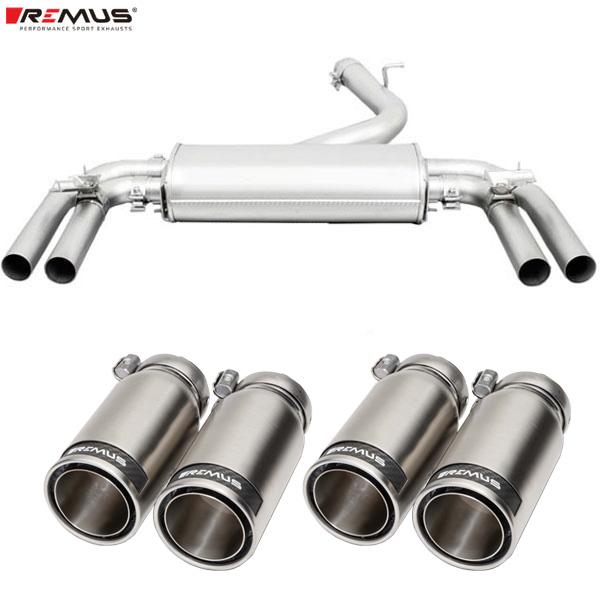 レムス マフラー S3 (8V) セダン 8VCJXL REMUS マフラー 正規品 0046 83CR テールセット