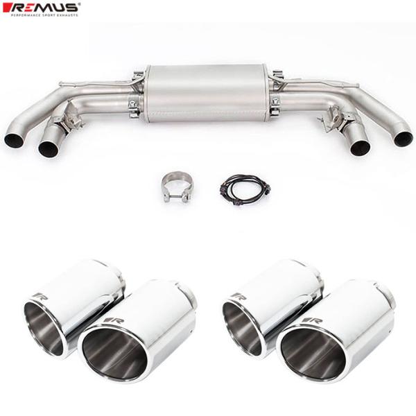 レムス マフラー TTSクーペ FVCJXF 2.0TFSI クワトロ　REMUS マフラー 正規品 送料無料(北海道・沖縄・離島除く)