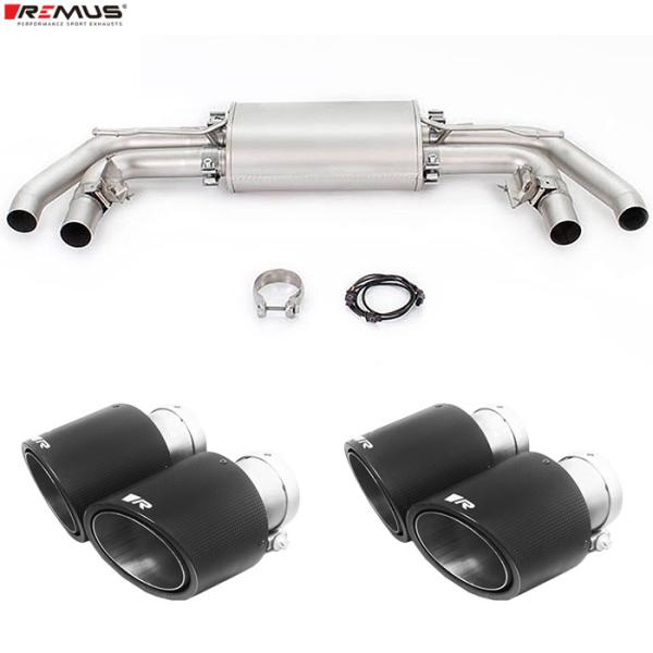 レムス マフラー TTSクーペ FVCJXF 2.0TFSI クワトロ　REMUS マフラー 正規品 代引手数料無料 送料無料(北海道・沖縄・離島除く)