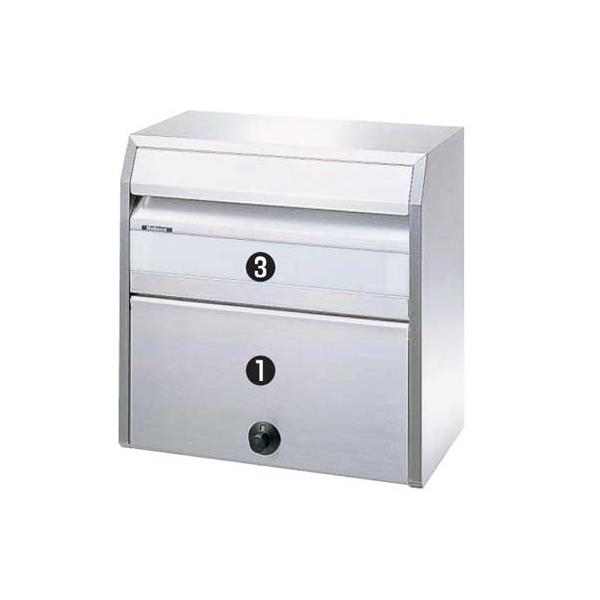 郵便受け ステンレスポスト ダイヤル錠付きBM型 : webショップ