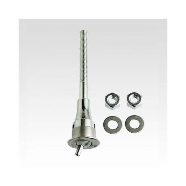 ワッシャーとナットが付属した天井埋め込みタイプのワイヤーグリップ。荒川技研(ARAKAWA)製品で店内ディスプレイ全般にご使用いただけます。