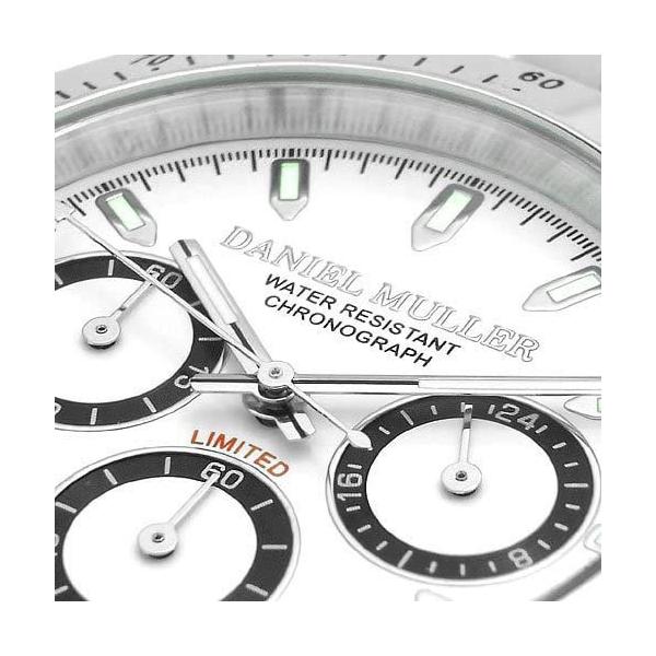 してもお ヤフオク Daniel Muller ダニエルミューラー 腕時計 クロ カジュアル
