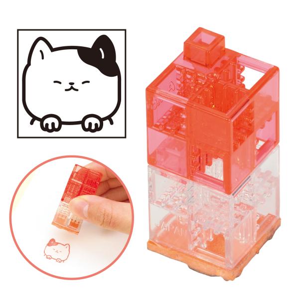 【法人様のみの販売】アーテック　つながるブロックスタンプ ネコ　00071930