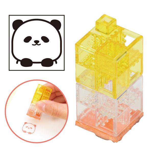 【法人様のみの販売】アーテック　つながるブロックスタンプ パンダ　00071933