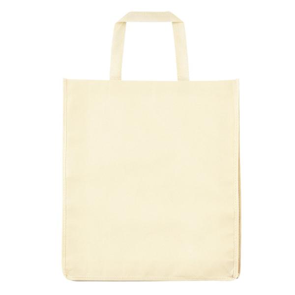 【法人様のみの販売】アーテック　マチ付不織布トートバッグタテ型　ベージュ　070253