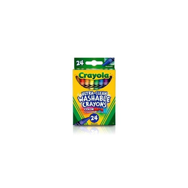 Crayola N Washable Crayons 24 łƂN 24F 526924
