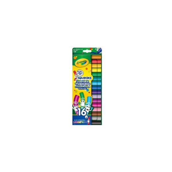 Crayola N Washable Pip Squeaks Markers 16 sbvXNC[N}[J[ 16F 588703