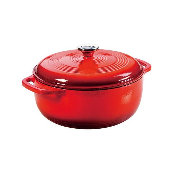 LODGE ���b�W ���W�b�N �G�i�����_�b�`�I�[�u�� 6�N�H�[�g �|�b�s�[