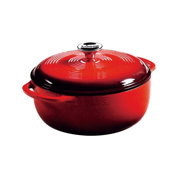 LODGE ���b�W ���W�b�N �G�i�����_�b�`�I�[�u�� 4.6�N�H�[�g ���b�h