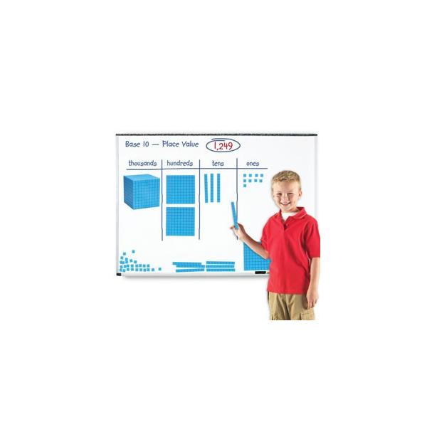 Learning Resources Giant Magnetic Base Ten Set }Olbg x[XeZbg LER 6366