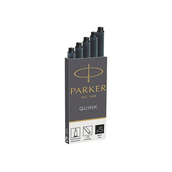 パーカー クインクカートリッジインク 5本入 ブラック 1950382 パーカー クインクカートリッジインク 5本入 ブラック 1950382