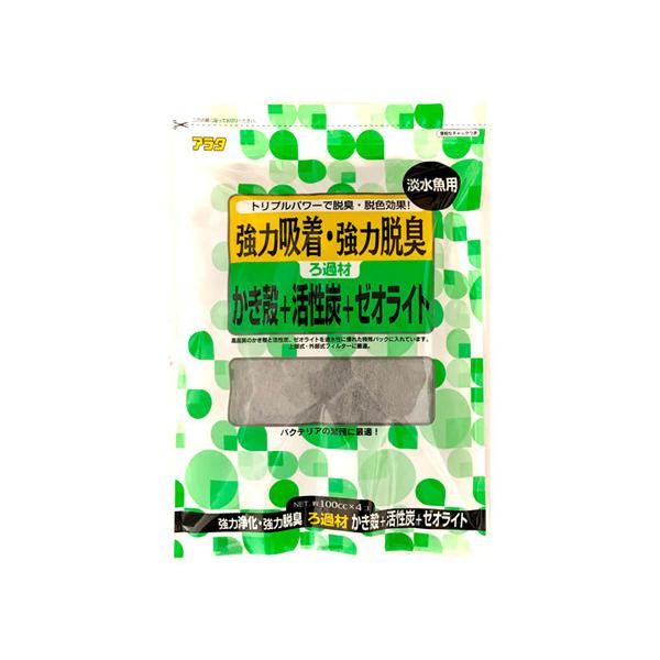 バクテリアの繁殖に最適！高品質のかき殻、活性炭とゼオライトを通水性に優れた特殊パックに入れています。3つの効果で透明度の高い水を長期間維持できます。■ 材質/素材かき殻、活性炭、ゼオライト■ 商品使用時サイズW80×H140■ 原産国または...