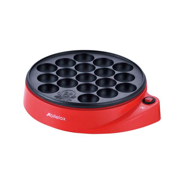 ■1度に18個のたこ焼きを作ることが出来ます。■プレートには、フッ素加工が施されているのでこびりつきにくいです。※プレートは脱着出来ません。【仕様】幅×奥行×高さ(mm)：260×220×75質量(kg)：0.8260×220×H75電源：...