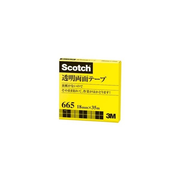 3M X[G ʃe[v 18mm×35m 665-3-18