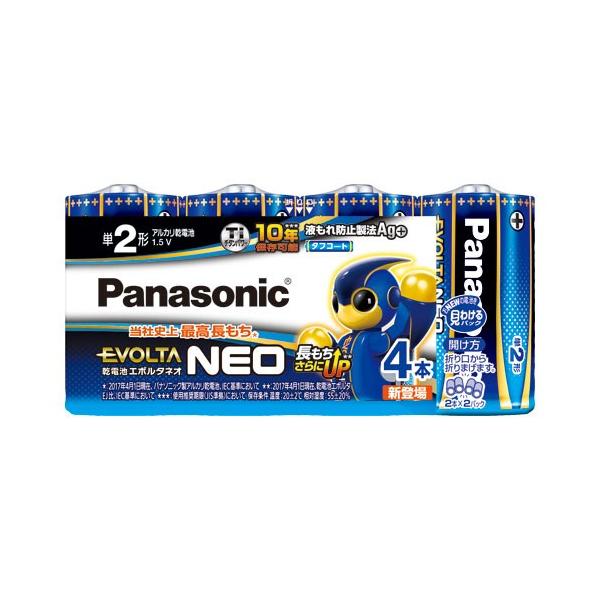 pi\jbN PANASONIC EVOLTA NEO AJdr P2` 4{pbN LR14NJ/4SW