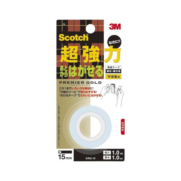 3M X[G XRb` ʃe[v v~AS[h 15mm x 1m KRG-15 8214200