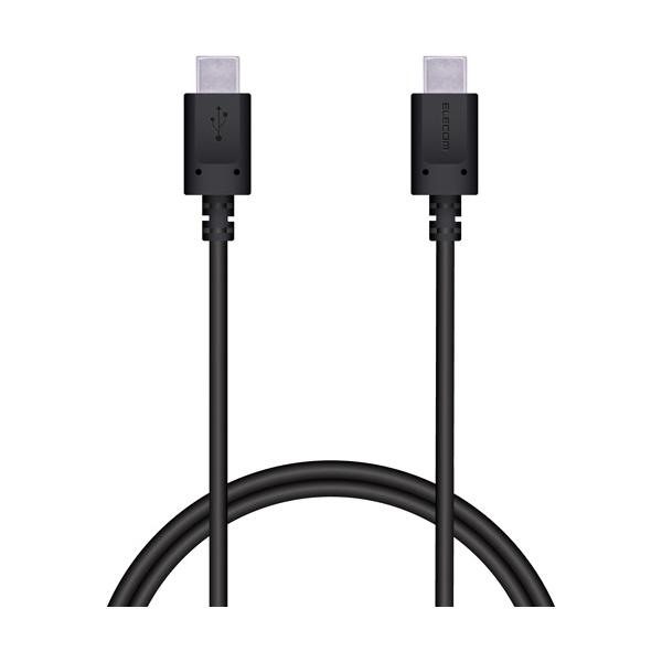 �|�X�g���� �G���R�� ELECOM USB2.0�P�[�u�� Type-C ���}���[�d 1.0m �u���b�N MPA-CC10PNBK