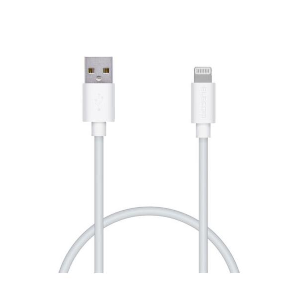 |Xg GR ELECOM iPhoneP[u 50cm iPad iPod f[^ʐM [d USB-A Lightning zCg RoHSwߏi10j MPA-UAL05WH