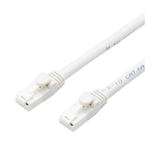 GR ELECOM LANP[u CAT6AΉ 5m  zCg EU RoHSwߏ ܐ܂h~ LD-GPAT/WH5/RS
