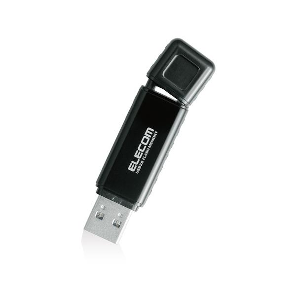 |Xg GR ELECOM USB 128GB USB3.0 ubN ZLeB \tgt 1Nۏ PASS×AES MF-HSU3A128GBK