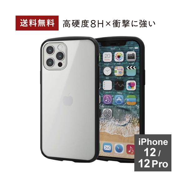 |Xg GR ELECOM iPhone12 iPhone12 Pro P[X Jo[ TOUGH SLIM LITE t[J[ ϏՌ dx8H ^ y ubN PM-A20BTSLFCBK