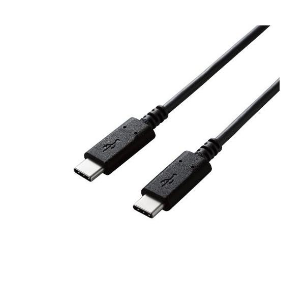 �G���R�� ELECOM USB�P�[�u�� 2.0 �^�C�vC 3m �F�ؕi PD�Ή� 3A�o�� �X�}�z �^�u���b�g �[�d �f�[�^�]�� �u���b�N RoHS�w�ߏ��� U2C-CC30NBK2