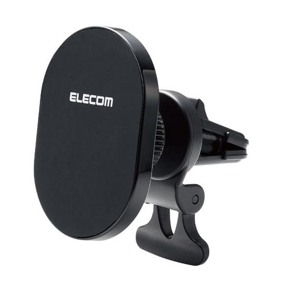 GR ELECOM MagSafeΉ X}zz_[ ԍڃANZT[ }OlbgE GARo t iPhone ubN P-CARS13BK