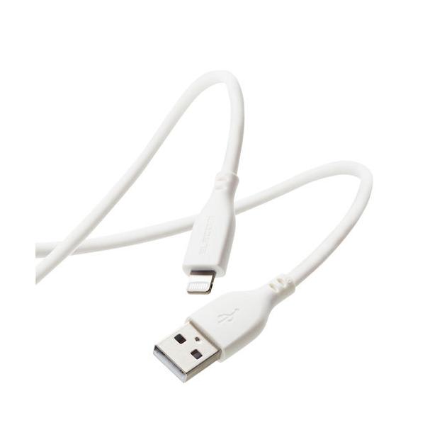 |Xg GR ELECOM iPhone[dP[u CgjO USB-A 1m ϋv iPhone iPad VRf zCg MPA-UALSS10WH