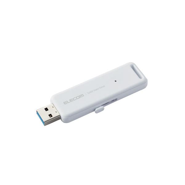 エレコム ELECOM 外付けポータブルSSD 250GB ホワイト ESD-EMB0250GWH