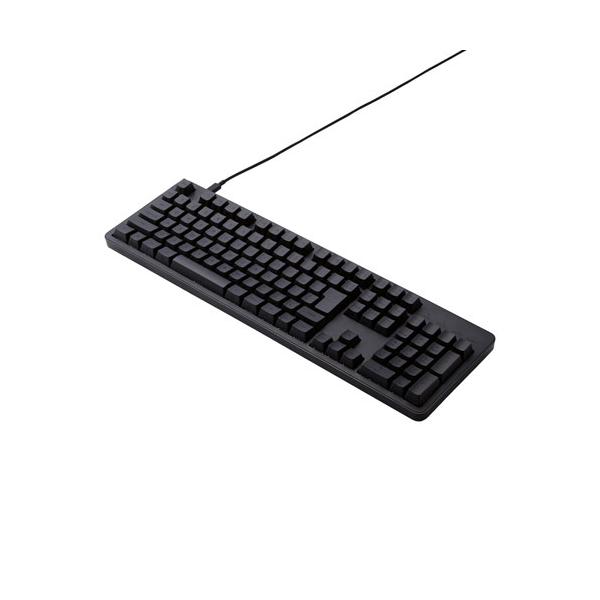ELECOM - ELECOM　有線メカニカルフルキーボード TK-MC50UKTBK 茶軸　ブラック 有線メカニカルフルキーボード - TK-MC50UKTBK
