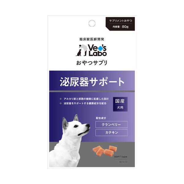 Vet's Labo おやつサプリ 成犬用 泌尿器サポート 80g