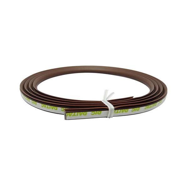 貼るだけでカンタン！隙間を防いでイヤな害虫をシャットアウト！キッチンキャビネットの本体側に貼り付けて、害虫の侵入を防ぎます！室内外のドアの戸あたりのクッションとしてもご使用できます！サイズ：長さ2.1m色：ブラウン長さ(m)：2.1材質：硬...