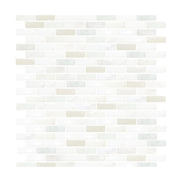 【特長】●本製品は、透明で滑らかな本物のガラスタイルの雰囲気を再現しています。●ハサミやカッターで、お好きなサイズに切ってお使いいただけます。●防水性、防汚性、耐熱性に大変優れた製品です。●汚れがついたら、濡れタオルだとで拭き取ってお手入れ...