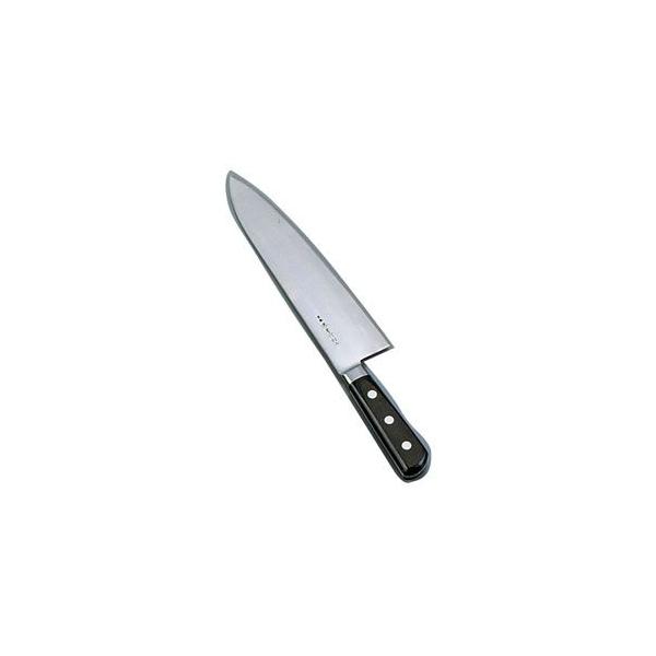 青木刃物製作所 堺孝行 日本鋼(ツバ付) 洋出刃 180mm 15031 (包丁