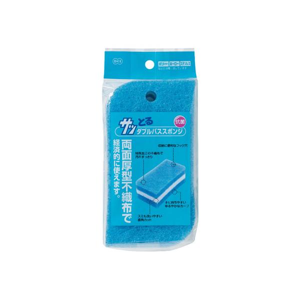 両面厚型不織布で経済的に使える！●繊維の細かいソフトな不織布とスポンジを貼り合わせていますので、水だけで汚れを落とすことが出来ます。●収納に便利なフック穴つき。※メーカーの都合により、パッケージ・仕様等は予告なく変更になる場合がございます。...