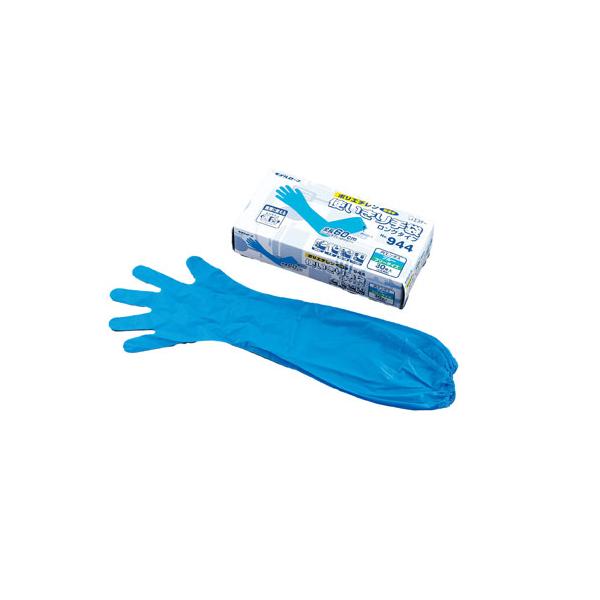 他サイト： エステー ポリエチレン使いきり手袋ロングの商品画像