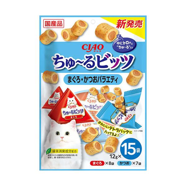 いなば CIAO チャオ ちゅ~るビッツ まぐろかつおバラエティ