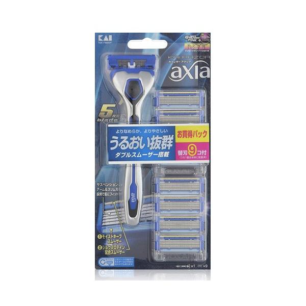 貝印 カミソリ KAI RAZOR カイレザー axia バリューパック スリム