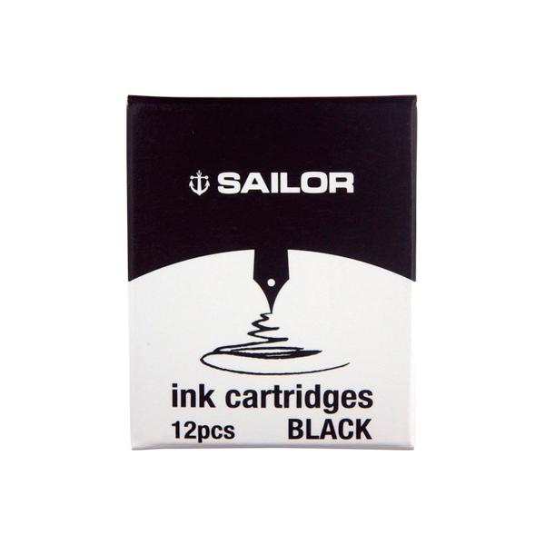 セーラー万年筆 万年筆用カートリッジインク 12本入 黒 13-0404-120
