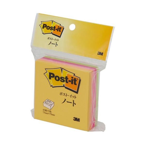 3M 3M ポストイット カラーキューブ レギュラー CN-33 蛍光5色